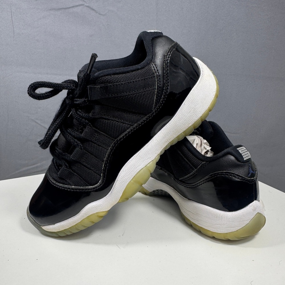 Nike Air Jordan 11 Retro Low Space Jam GS Size 4Y Black Sneaker FV5121-004